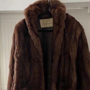 Vintage Fur Cape